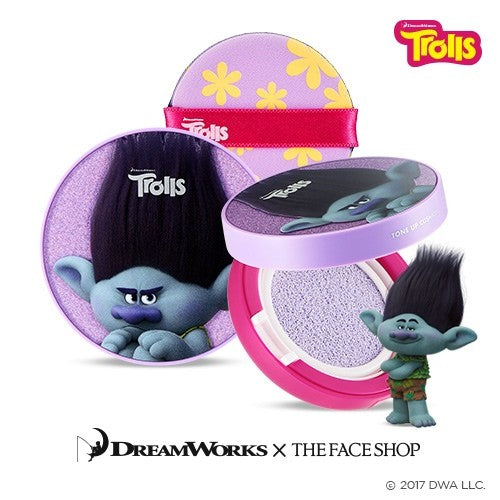 [Thefaceshop] Trolls Tone UP Cushion(3Kinds) 15g - kpoptown.ca