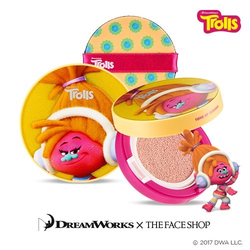 [Thefaceshop] Trolls Tone UP Cushion(3Kinds) 15g - kpoptown.ca