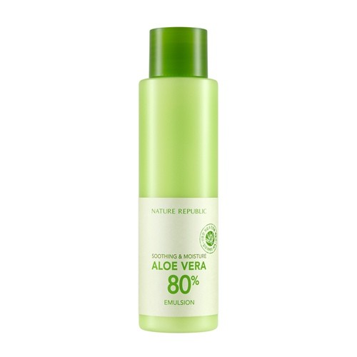 [ Nature Republic ] Soothing & Moisutre Aloe Vera 80% Emulsion 160ml - kpoptown.ca