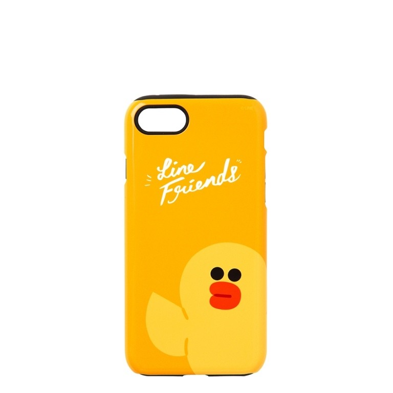 [LINE FRIENDS Goods] Orange Hello Sally iPhone7 Glossy Case - kpoptown.ca