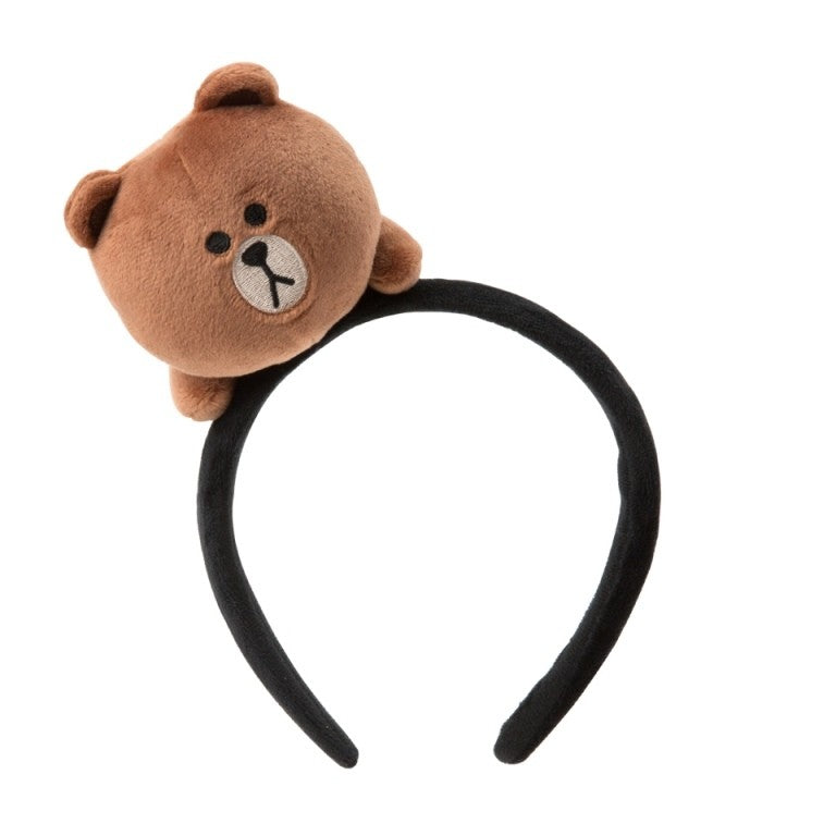 [LINE FRIENDS Goods] Brown Doll Hairband - kpoptown.ca