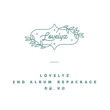 LOVELYZ 2nd Repackage Album - 지금, 우리 CD - kpoptown.ca