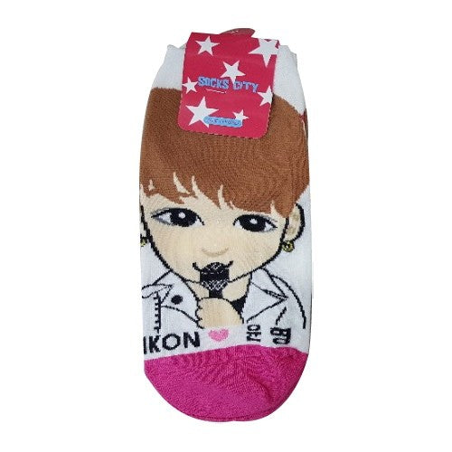 1 Pair of Character Socks - iKON Yoon-Hyeong - kpoptown.ca