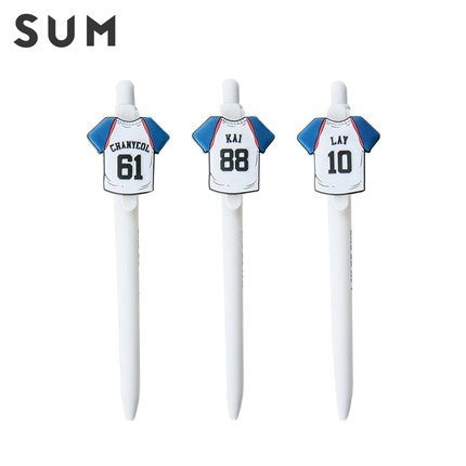 EXO Stationary Ball Pen - Uniform Version (9Kinds) - kpoptown.ca