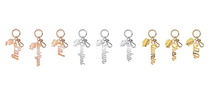 EXO Silhouette ArtWork KEYRING - kpoptown.ca