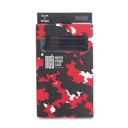 SM X Emart NCT - WATER PROOF CASE (BLACK) - kpoptown.ca