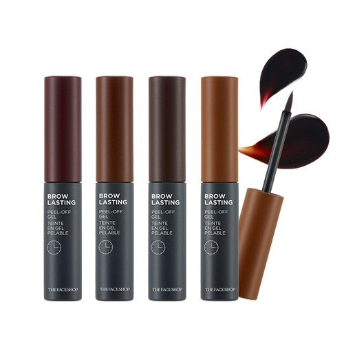 [Thefaceshop] BROWLASTING PEEL OFF GEL 5g (4Colors) - kpoptown.ca