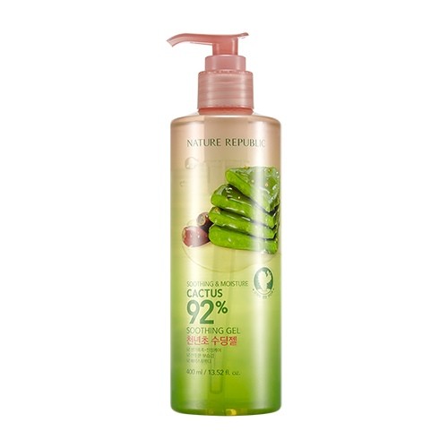 [ Natrure Republic ] Soothing & Moisture Cactus 92% Soothing Gel 400ml - kpoptown.ca