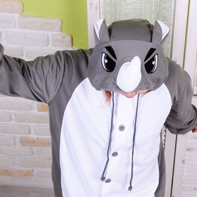 [PJB34] SHINEE Animal Pajamas - RHINO - kpoptown.ca