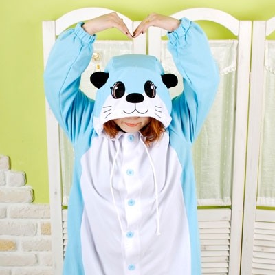 [PJB35] SHINEE Animal Pajamas - OTTER - kpoptown.ca