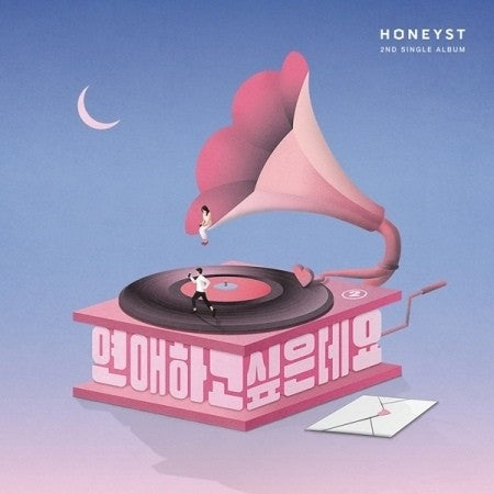 HONEYST 2nd Single Album - 연애하고싶은데요 CD - kpoptown.ca