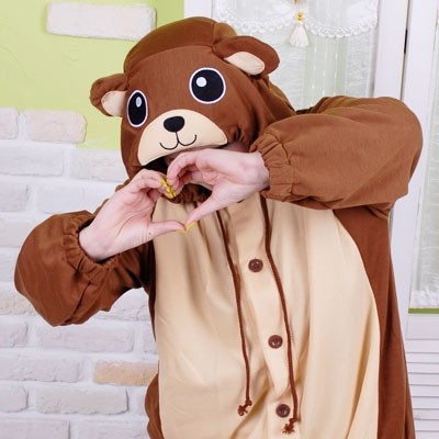 [PJB93] SHINEE Animal Pajamas - BROWN BEAR vol.2 - kpoptown.ca