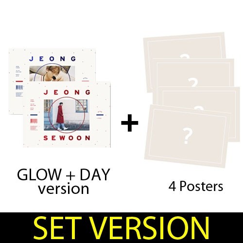 [SET] JEONG SEWOON 1st MinI Album Part.2 - AFTER 2CDs (DAY + GLOW Version) - kpoptown.ca