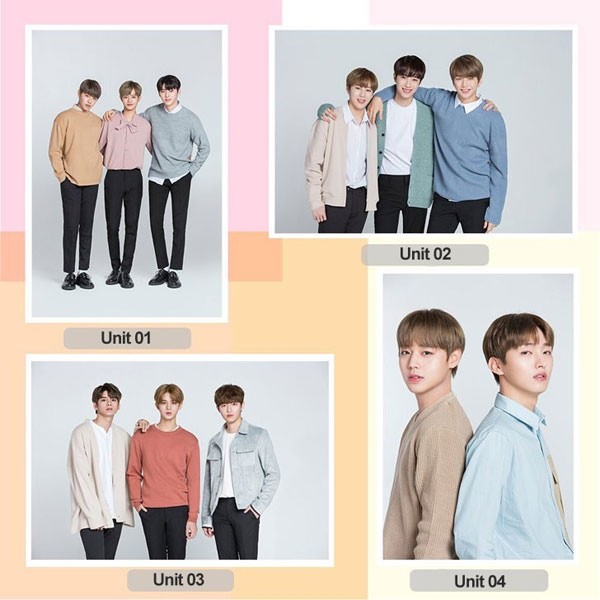 WANNA ONE x Lens Nine - Bromide[Unit] (4Kinds) - kpoptown.ca