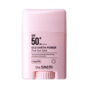 [the SAEM] Eco Earth power Pink Sun Stick 16g - kpoptown.ca