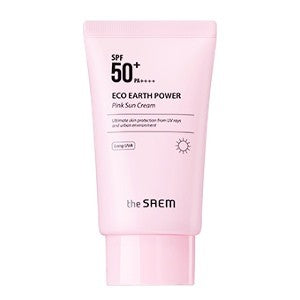 [the SAEM] Eco Earth Power Pink Sun Cream SPF50+ PA++++ 50g - kpoptown.ca