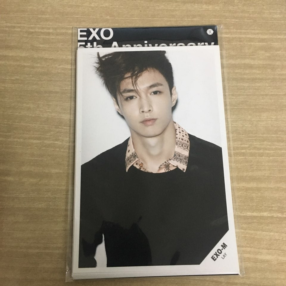 EXO 5th Anniversary Goods - Photo Set MAMA : LAY (A,B Ver) - kpoptown.ca