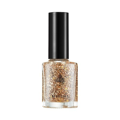 [MISSHA] Self Nail Salon Glitter Look [G027 Gold Soleil] - kpoptown.ca