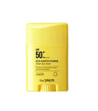 [the SAEM] Eco Earth Power Clear Sun Stick SPF50+ PA++++ 22g - kpoptown.ca