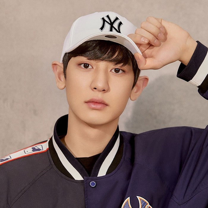 EXO X MLB New Crew - One Point High Frequency Curve Cap - kpoptown.ca