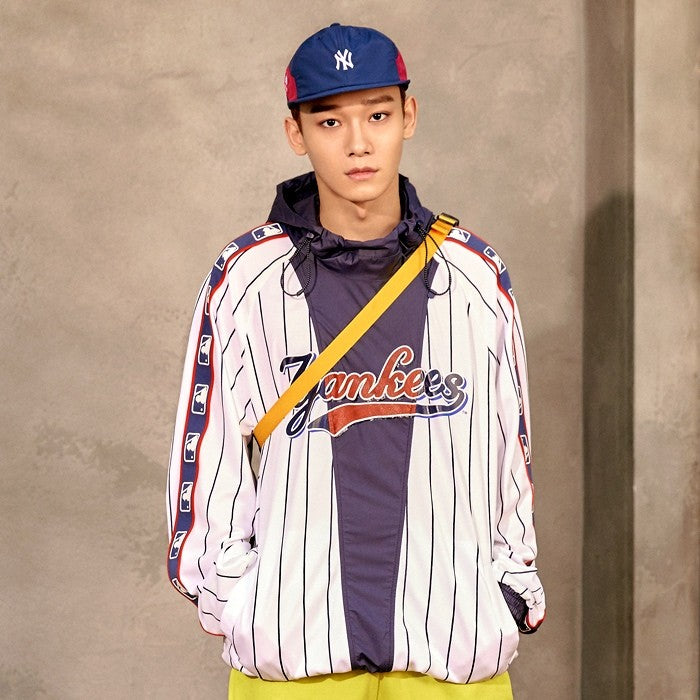 EXO X MLB New Crew - Scotch Around Snapback Navy - kpoptown.ca