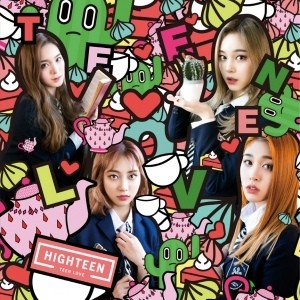 HIGHTEEN 2nd Mini Album - Teen Love CD - kpoptown.ca