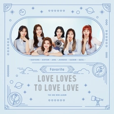 FAVORITE 2nd Mini Album - Love Loves To Love Love CD - kpoptown.ca