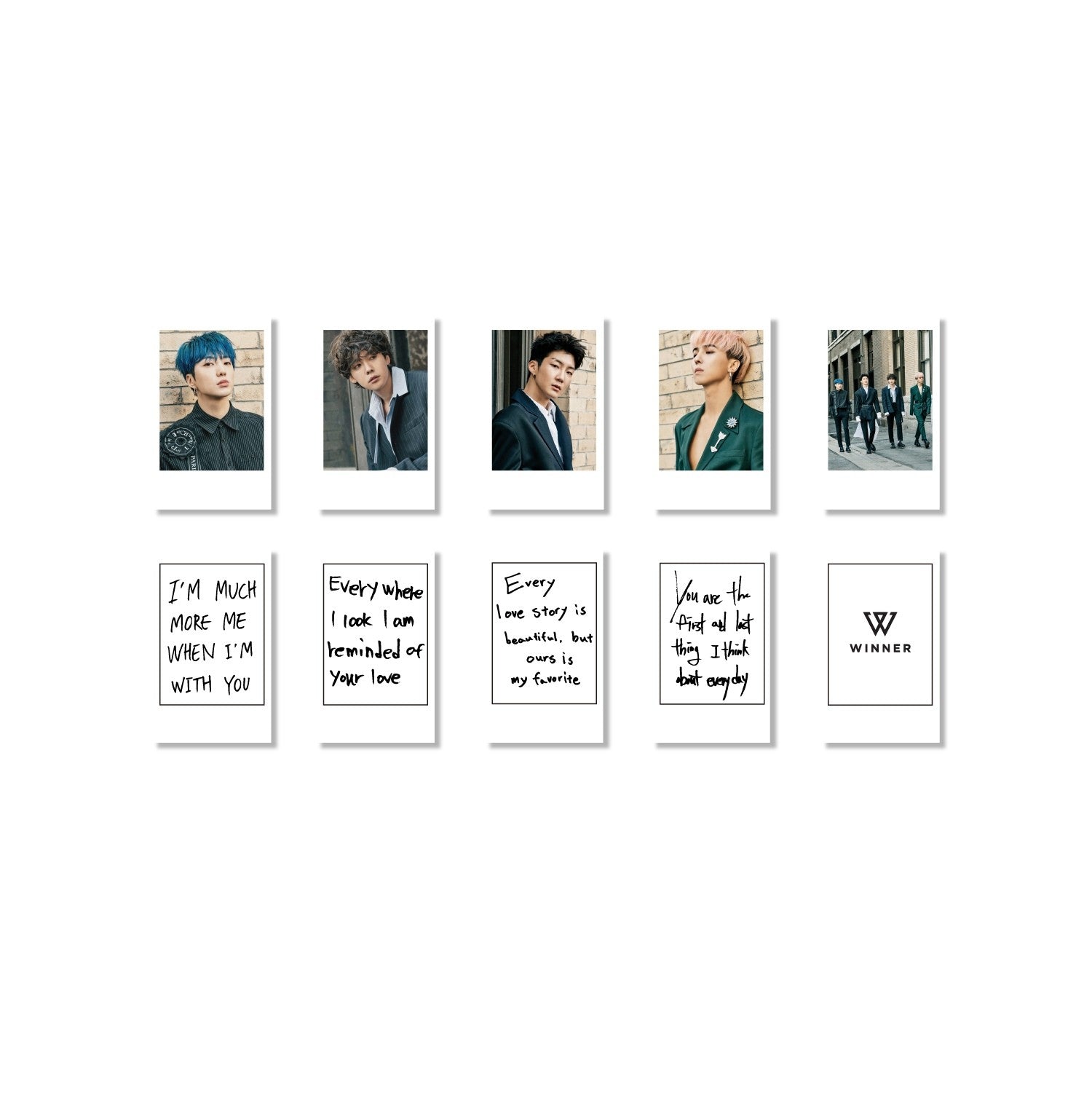 WINNER Everyd4y Official Goods - BookMark Set - kpoptown.ca