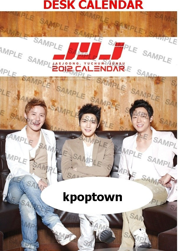 2012 JYJ C-JES Official Calendar - Desk Calendar - kpoptown.ca