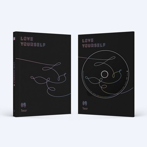 BTS 3rd Album vol 3 LOVE YOURSELF 轉 'Tear' CD + Poster [Random Cover] - kpoptown.ca