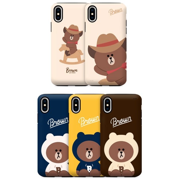 [LINE FRIENDS Goods] Guard up Phone Case - kpoptown.ca