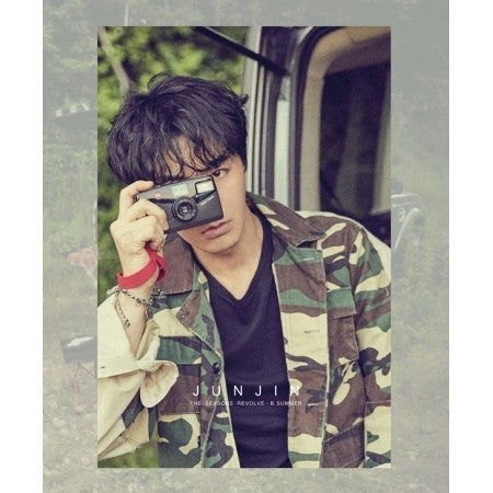 [SHINWHA] JUN JIN 1st Photobook - The Seasons Revolve : B Summer Photobook + CD - kpoptown.ca