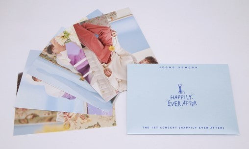 Jeong Sewoon 1st Concert Goods - Postcards SET - Happily Ever After Ver - kpoptown.ca