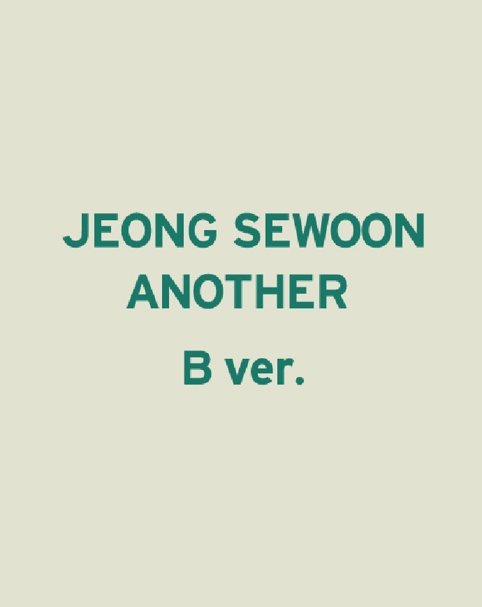 JEONG SEWOON 2nd Mini Album - Another(B ver) CD - kpoptown.ca