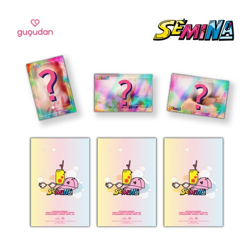 GUGUDAN SEMINA Official Goods - Trading Card Set (A / B / C Ver.) - kpoptown.ca