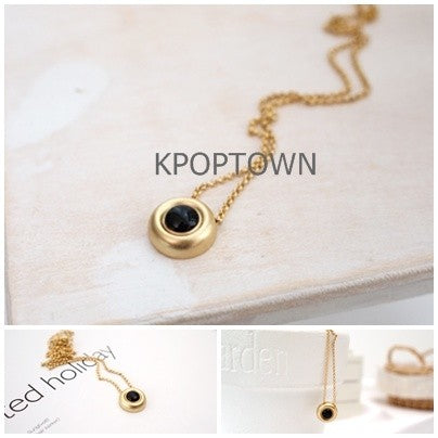 [TV36] TVXQ JYJ Golden Bell Necklace - kpoptown.ca