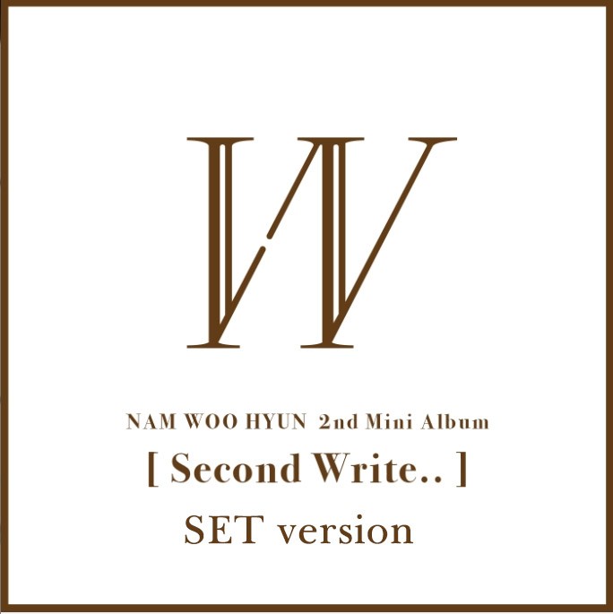 [SET] INFINITE Nam Woo Hyun 2nd Mini Album - Second Write.. (SET ver) CD - kpoptown.ca