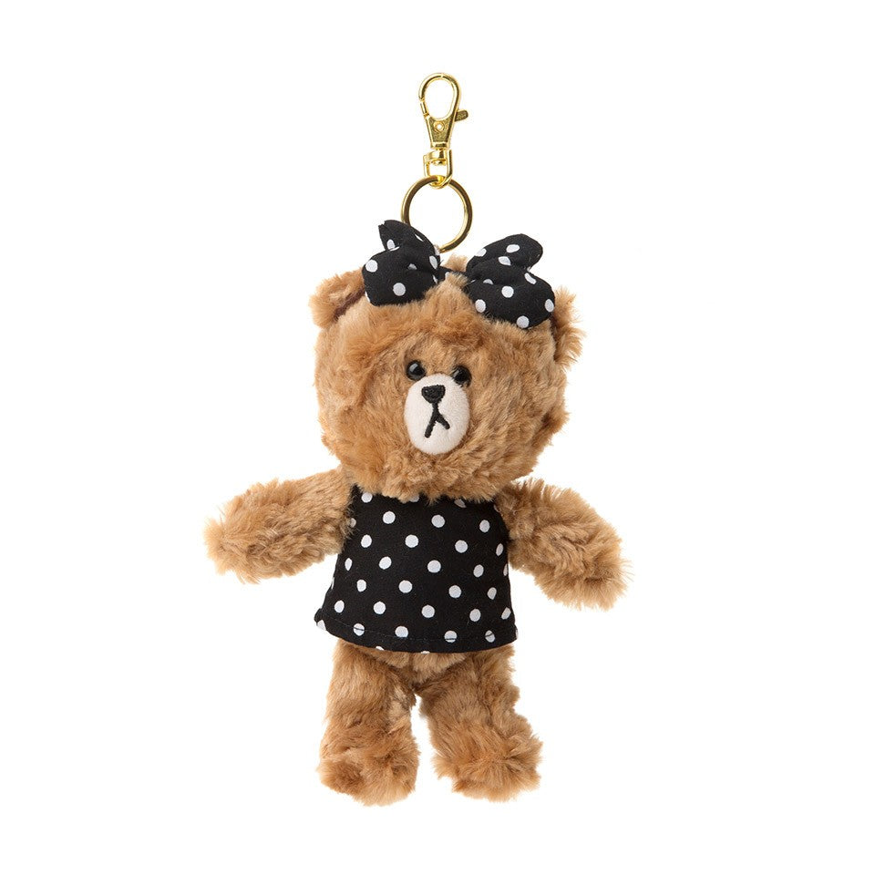 [LINE FRIENDS Official Goods] Onepiece Choco Bag Charm Doll(17cm) - kpoptown.ca