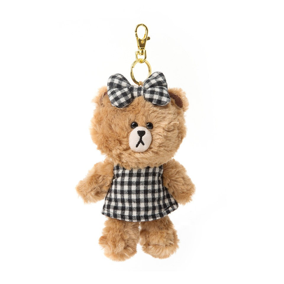 [LINE FRIENDS Official Goods] Onepiece Choco Bag Charm Doll(17cm) - kpoptown.ca