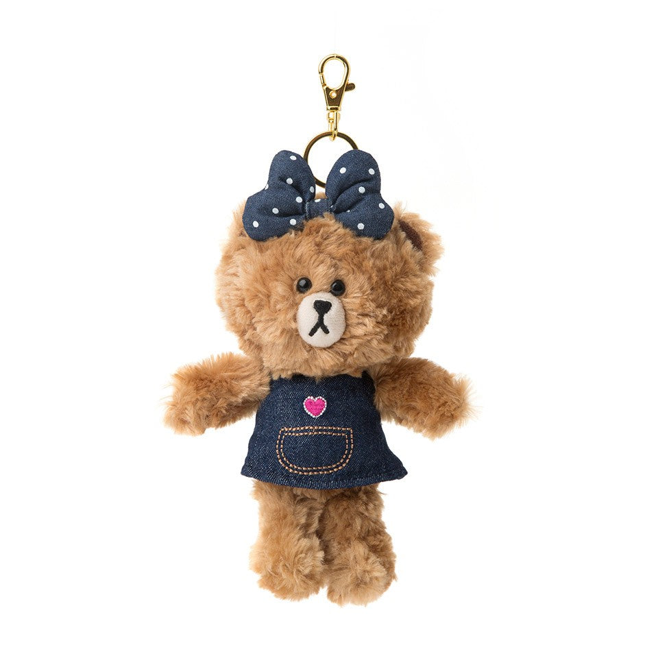 [LINE FRIENDS Official Goods] Onepiece Choco Bag Charm Doll(17cm) - kpoptown.ca