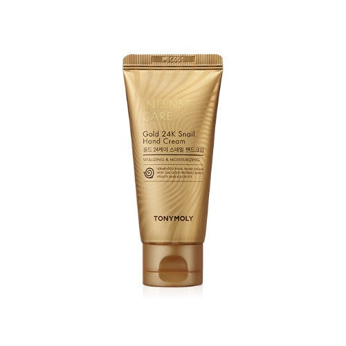 [TONYMOLY] Intense Care Gold 24K Snail Hand Cream 60ml - kpoptown.ca