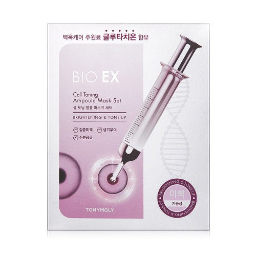 [TONYMOLY] BIO EX Cell Toning Ampoule Mask Set - kpoptown.ca