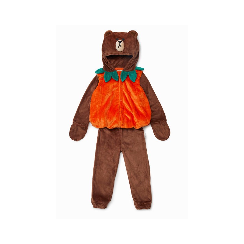 [LINE FRIENDS Official Goods] Halloween Pumpkin Kid Costume - kpoptown.ca