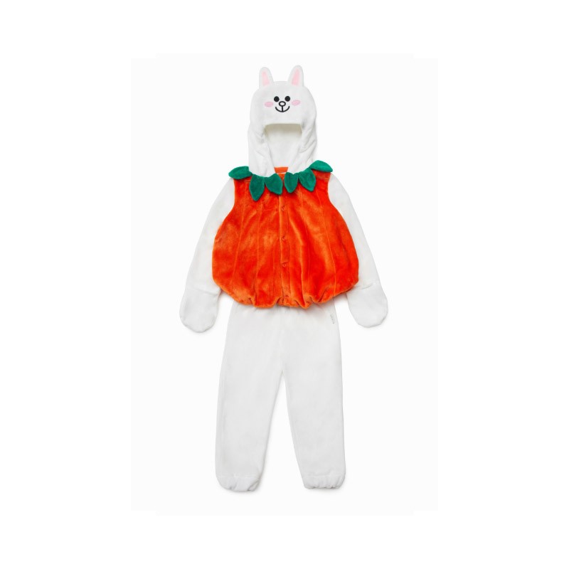 [LINE FRIENDS Official Goods] Halloween Pumpkin Kid Costume - kpoptown.ca