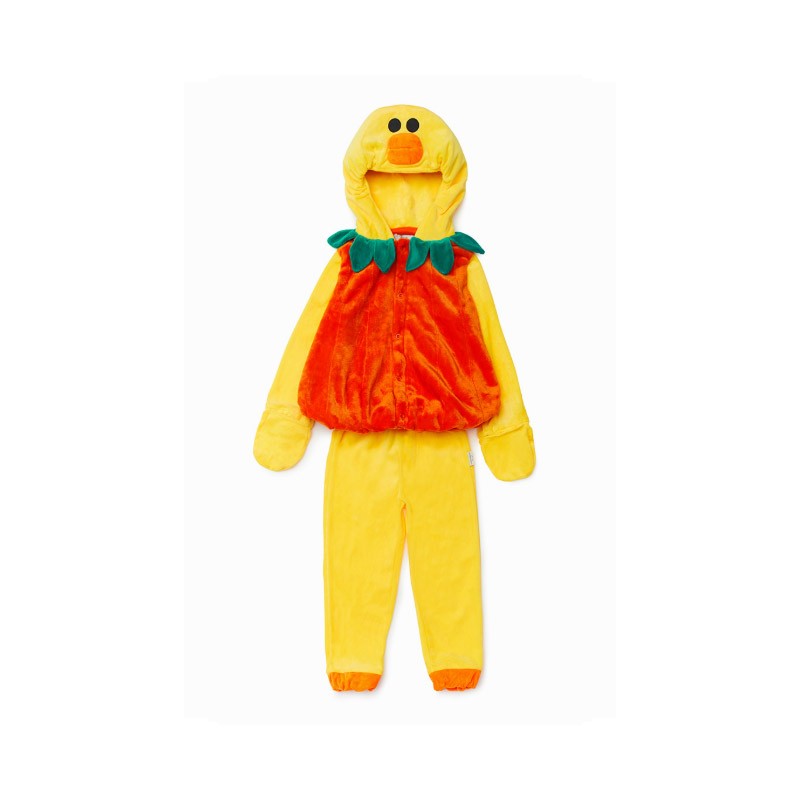 [LINE FRIENDS Official Goods] Halloween Pumpkin Kid Costume - kpoptown.ca