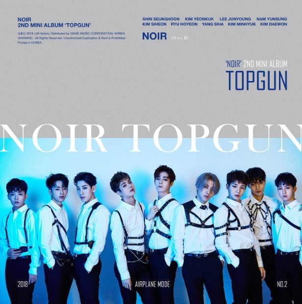 NOIR 2nd Mini Album - TOPGUN CD - kpoptown.ca