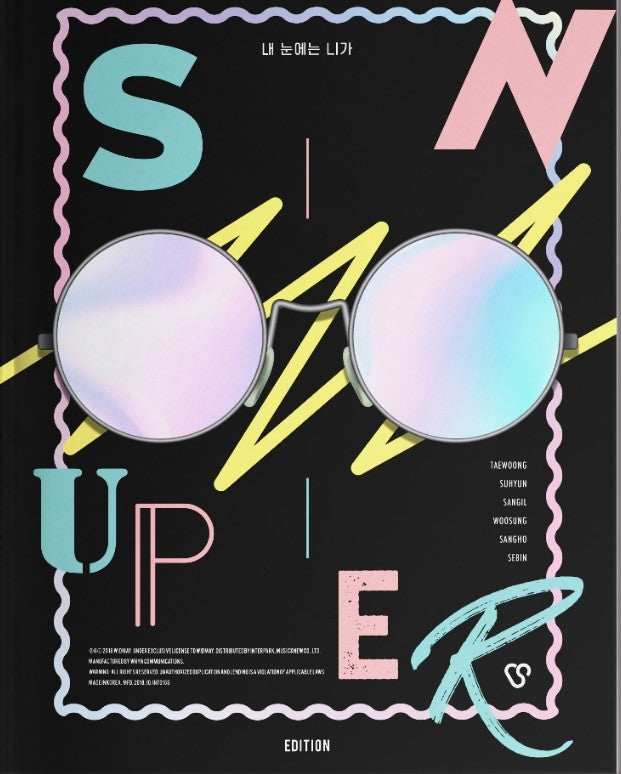 Snuper Special Edition - 내 눈에는 니가 CD - kpoptown.ca