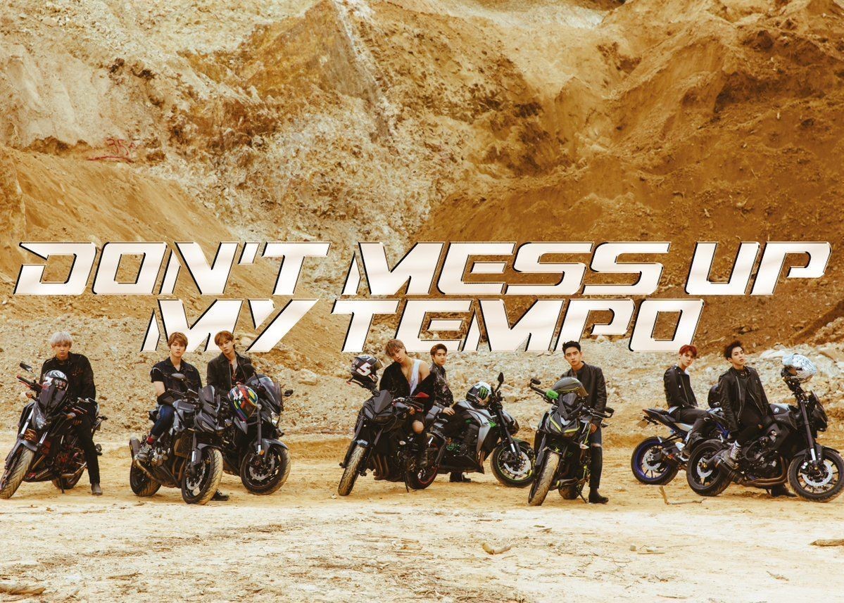 [Poster] EXO 5th Album - DON'T MESS UP MY TEMPO (ANDANTE Ver) - kpoptown.ca