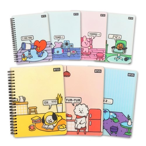 [BT21] BTS Kumhong Fancy Collaboration - PP Cover Note - kpoptown.ca