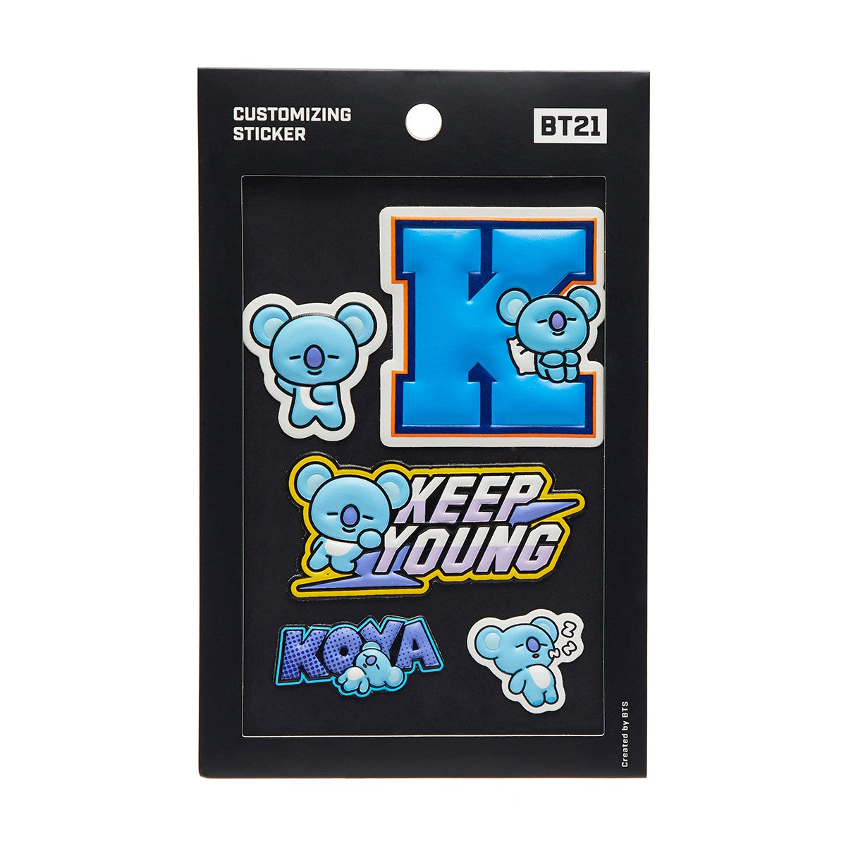 [BT21] BTS Line Friends Collaboration - Customizing Sticker - kpoptown.ca